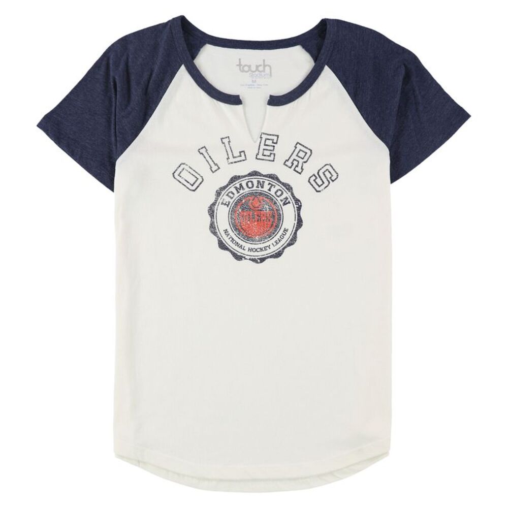 Touch Womens Edmonton Oilers Graphic T-Shirt, NWT